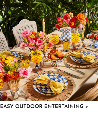 Easy outdoor entertaining